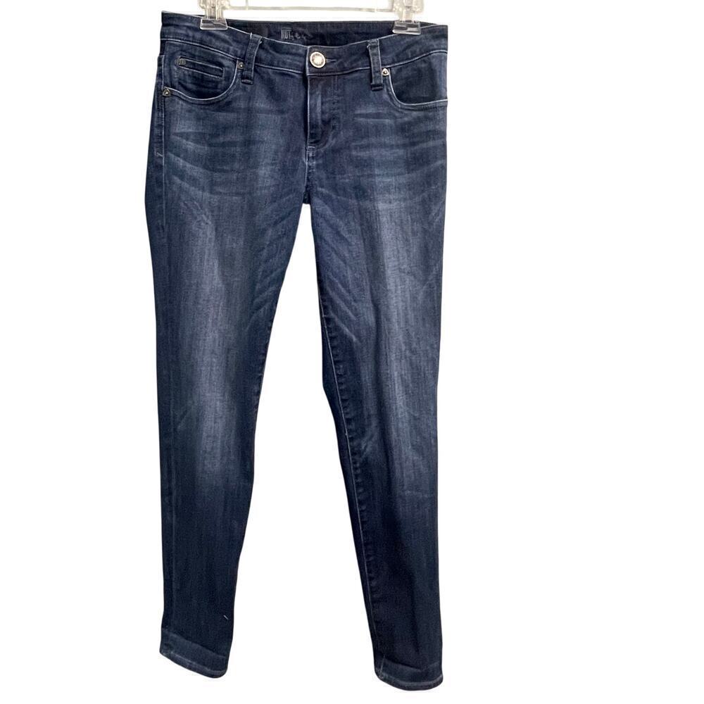 Kut From The Kloth Diana Skinny Jeans Size 6 Dark Wash Classic